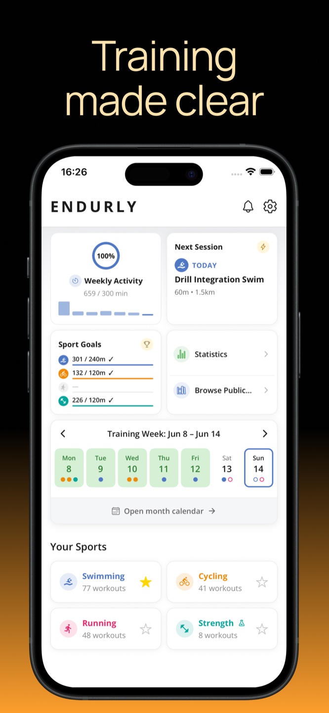 Endurly screenshot 1