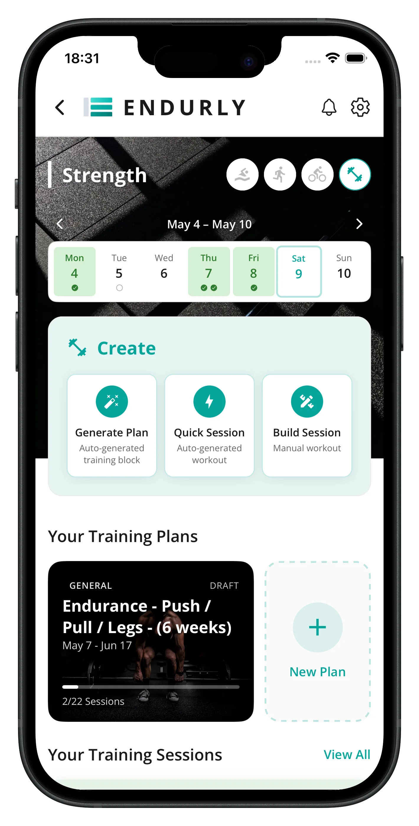 Krafttraining-Generator